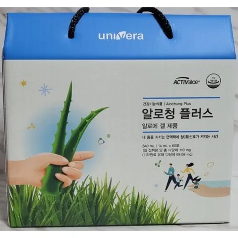 [유니베라] 유니베라 알로청 플러스 14ml x 60포 / 유니베라알로청 알로청플러스 유니배라