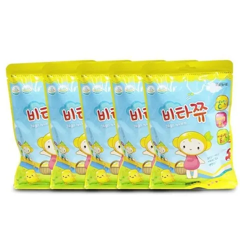 경남제약  비타쮸 20정5봉지 어린이 비타민C