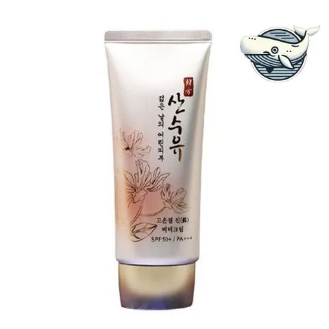 자연 유래 산수유 비비크림 잡티 커버 피부