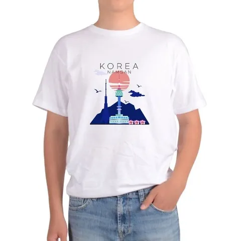 오트밀 반팔티 부산 제주 남산 전주 강릉 강화 안면도 (WFFZSSH)