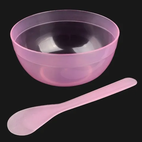 미용 재료 반죽 용기 분홍 혼합 염색 미용팩 머드팩 (WFGDZMQ)