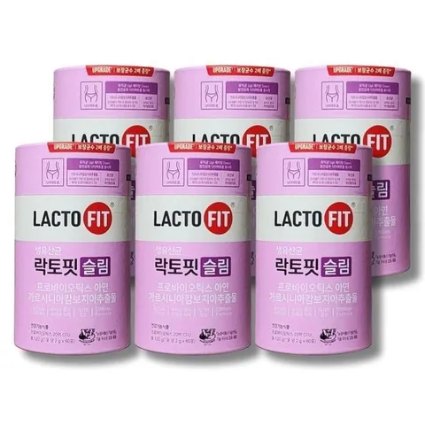 종근당건강 락토핏 슬림 2g 60포 6통 /wb