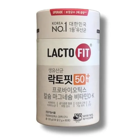 종근당건강 락토핏 생유산균 50대+ 2g 60포 1통 /wb