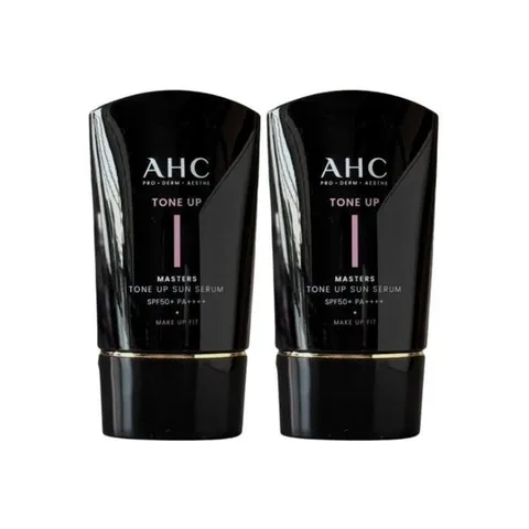 AHC 마스터즈 톤업 선 세럼 50ml x2개 (SPF50+ PA++++)