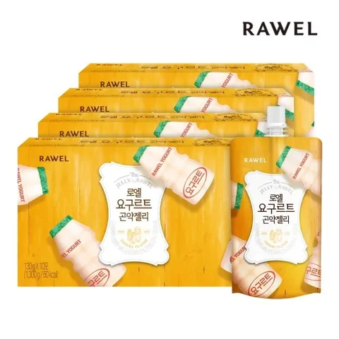 로엘 곤약젤리 요구르트 4박스(130g x 40팩)