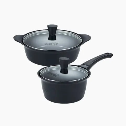 에코스타 IH 통주물 세라믹냄비 2종세트 (18편수+24전골)