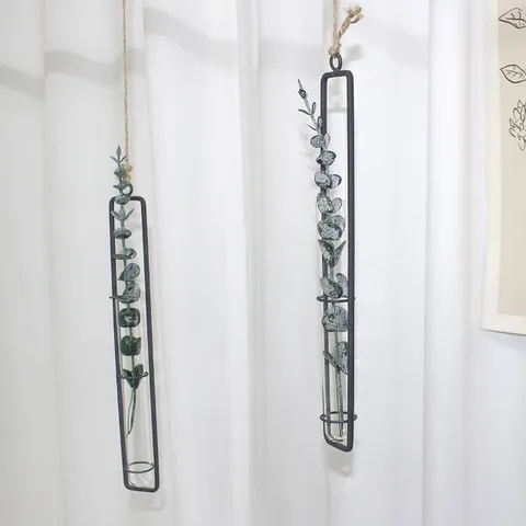 거실화분 유리화병 걸이화분 인테리어 행잉화분 (WFJ0K9C)