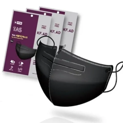 대형 블랙 KF-AD 마스크 성인용 방역 100매 (WFJEKFP)