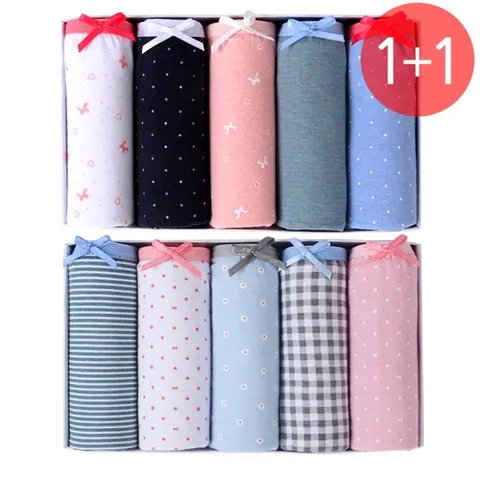 [포이] 여성 5매입 팬티 1+1세트