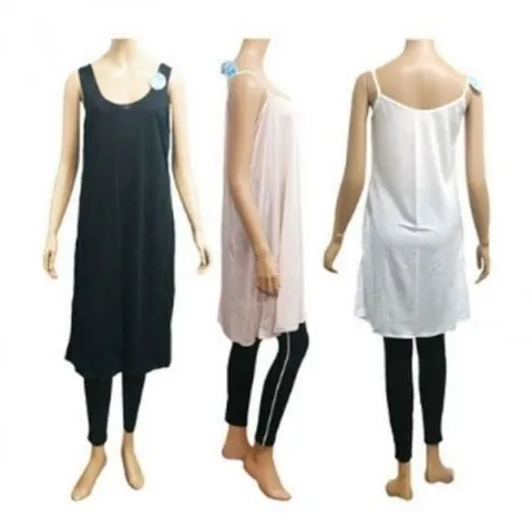 시원한 하이츠클럽 캐주얼 인견 쿨 필수템 끈 원피스 (WFHNCVG)