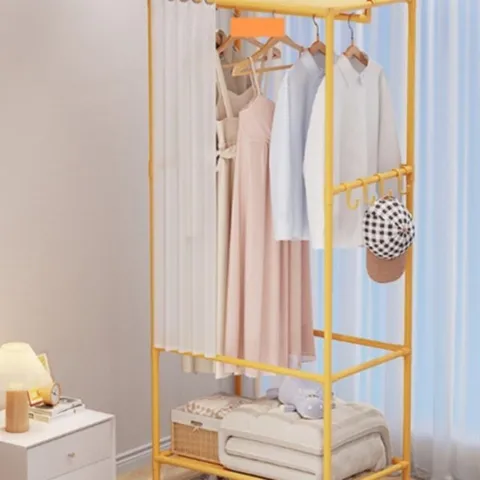 조립식 드레스룸 침실 대형 수납행거 간이옷장 행거 옷장 (WFK2811)