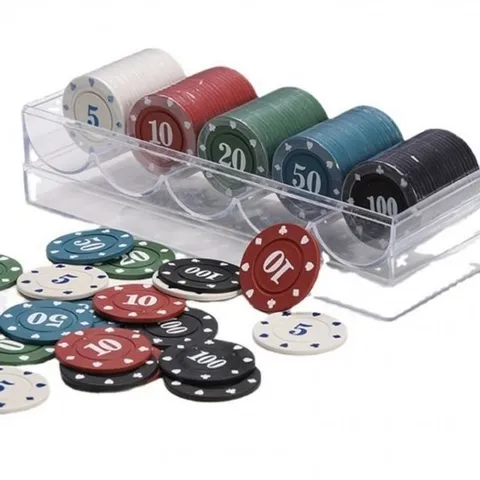 포커 트럼프 11945 DD 칩 세트 카지노 100P 게임 숫자 (WD9792E)