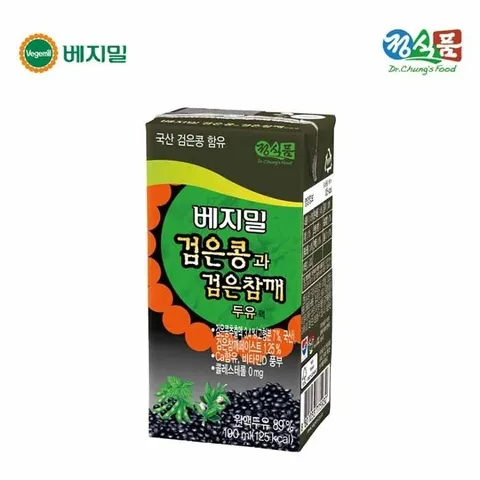 베지밀 검은콩과 검은참깨 190mlx24팩