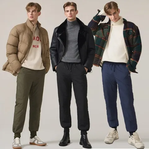 홈쇼핑인기 남성 고주파패딩팬츠3종