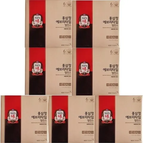 정관장 홍삼정 에브리타임 밸런스 10ml x  210