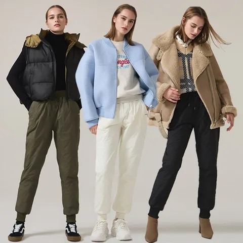 홈쇼핑인기 여성 고주파패딩팬츠3종