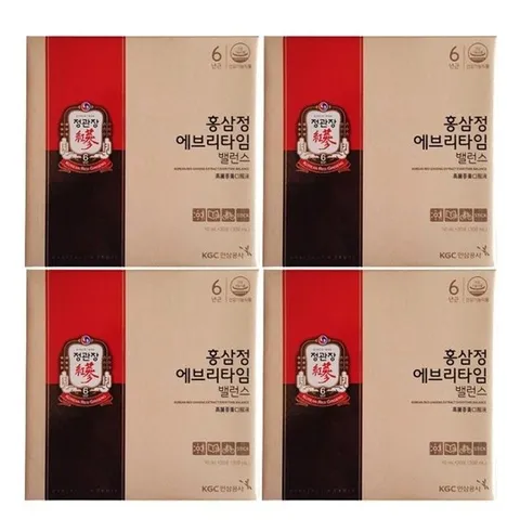 정관장 홍삼정 에브리타임 밸런스 10ml x 120