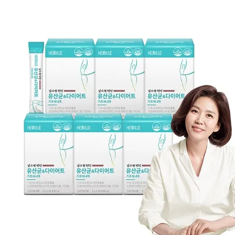 김소형원방 유산균 다이어트 가르시니아 3gx28포x6박스