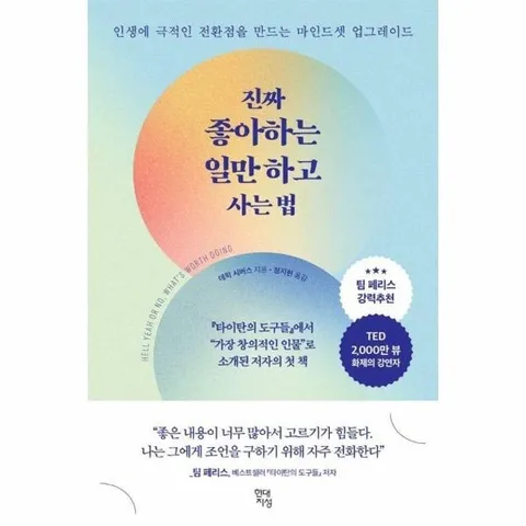 진짜 좋아하는 일만 하고 사는 법 - 인생에 극적인 전환점을 만드는 마인드셋 업그레이드