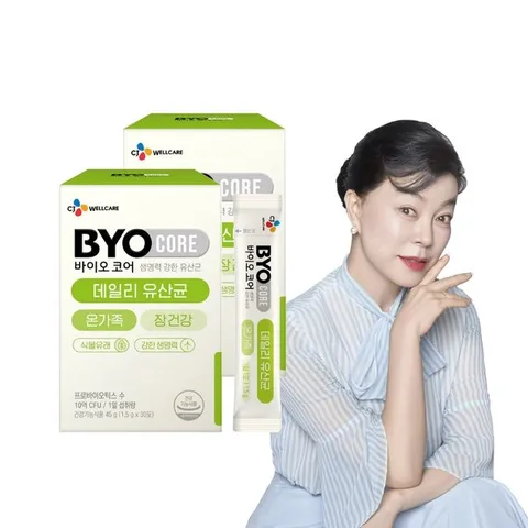 바이오코어 데일리 유산균(1.5g x30포) x2박스 2개월분