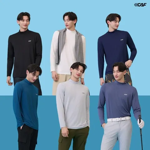 [MD추천] 르까프 25SS 파격초특가! 드라이 에어텐션 티셔츠 6종 세트, 남성