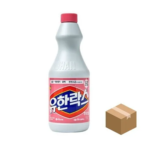 후로랄세척제박스 박스포장 12개입락스 1L 대용량후로랄형세제 (WFK08J2)