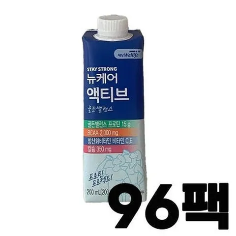 대상 뉴케어 액티브 골든밸런스 200ml 96팩 x2SET (AD)