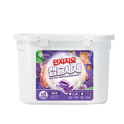 [지오클린] 던지지오 캡슐세제 라벤더향 100개입