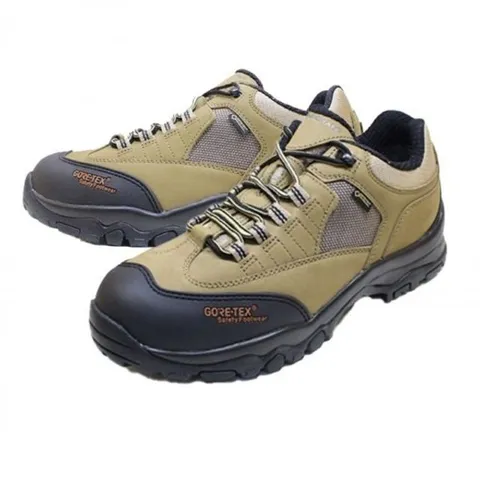 안전보호구 선심없는 끈타입 공구설비용품 가죽 공사현장화 안전화 4형 (WFKXC6X)