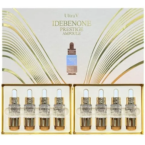 [울트라브이] 울트라브이 이데베논 프레스티지 앰플 (10ml X 4병) X 2박스 HIS