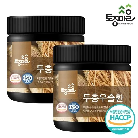 [토종마을]HACCP인증 국산 두충우슬환 300g X 2개