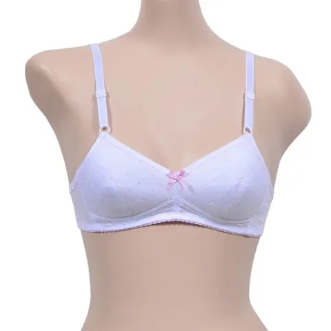 [조은]구름별 패턴 항균항취 가공 주니어 A컵 2단계 브라