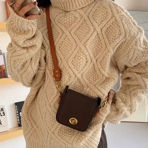 여성 가방 미니 스퀘어 크로스백