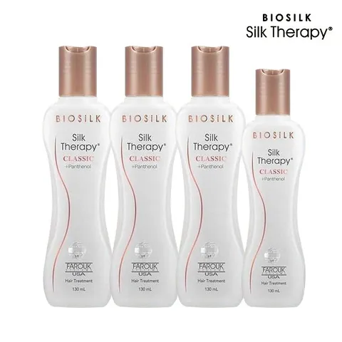 [특집구성] 실크테라피 하얀병 클래식 레트로 130ML * 3EA + 60ML * 2EA(방송에서만 무료체험분 포함!)