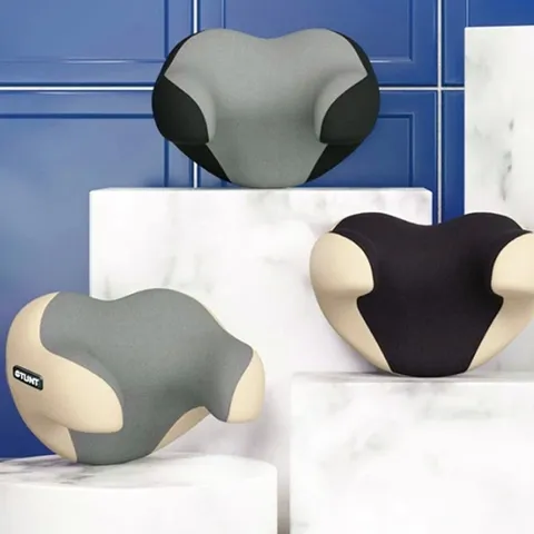 [W shopping] 쫀득말랑 3D메모리폼2개 차량용목쿠션 턴트 목베개