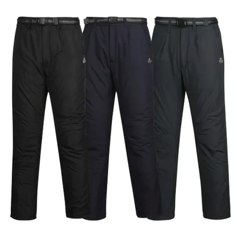 [W shopping] [파파브로] 남성 겨울 벨트 패딩 바지 WS-PTW-506