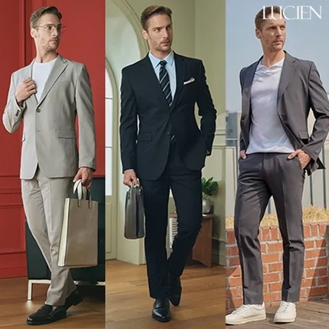 [W shopping] 루시앙 프리미엄 울 스트레치 수트 3종 택1