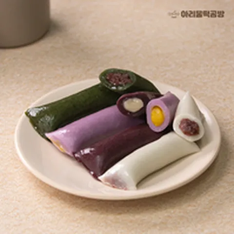 [아리울떡공방] 굳지않는 모듬 앙금가래떡(2봉) 2kg