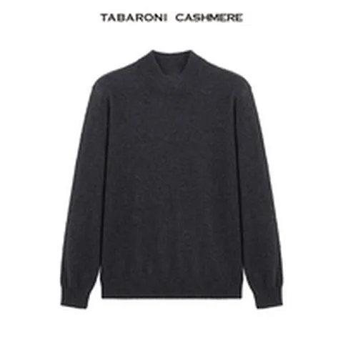 [런칭가179,000원]타바로니 캐시미어100% 남성 반넥 니트