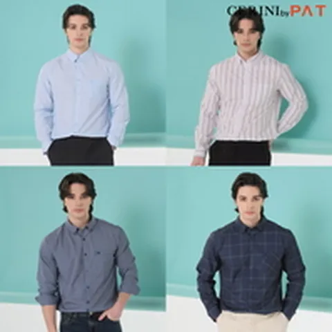 CERINI by PAT 25 남성 워셔블 스판 셔츠4종