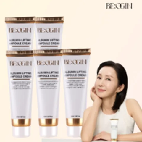 [비오진] 알부민 리프팅 앰플 크림 5통