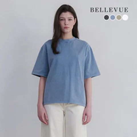 [BELLEVUE] 벨뷰 26SS 글리터티셔츠