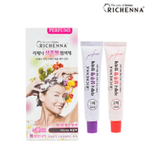 리체나 샴푸형 퍼퓸 염색제 1박스