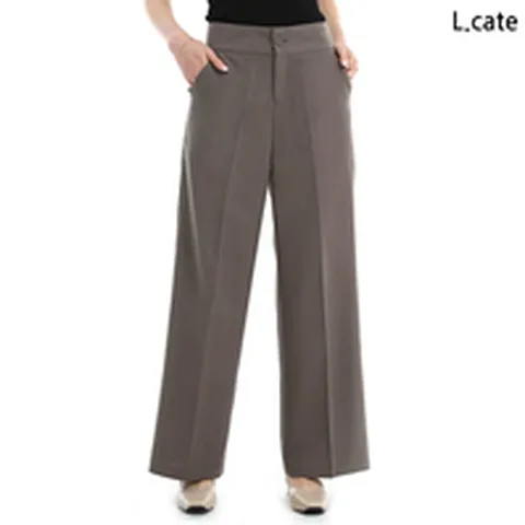 엘케이트 여자 슬랙스 LPAP053  편한 와이드 정장 바지