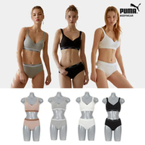 [푸마] 데일리 컴포트 브라 팬티 8종 세트