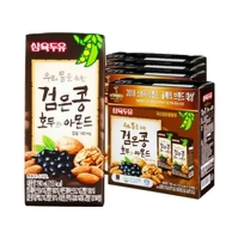 [삼육두유] 삼육두유 검은콩 호두와 아몬드 190ml 64팩