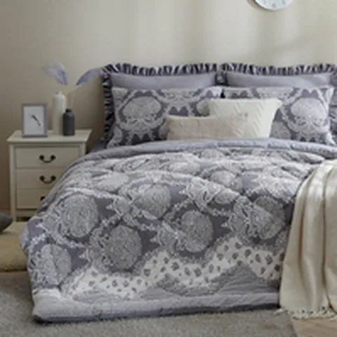 착번 극세사 차렵이불 (Q)