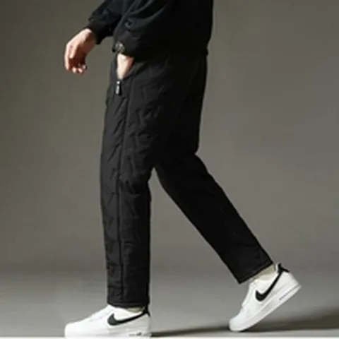 [라일리] Rly 남성 겨울바지 융털안감 데일리 밴딩팬츠 방한바지