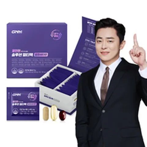 종합비타민+밀크씨슬+오메가3+코큐텐/GNM 멀티팩 1박스