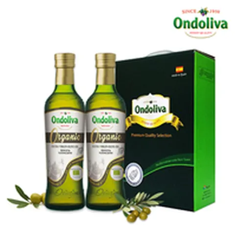 [온돌리바] 유기농 엑스트라버진 올리브유 500ml 2P세트